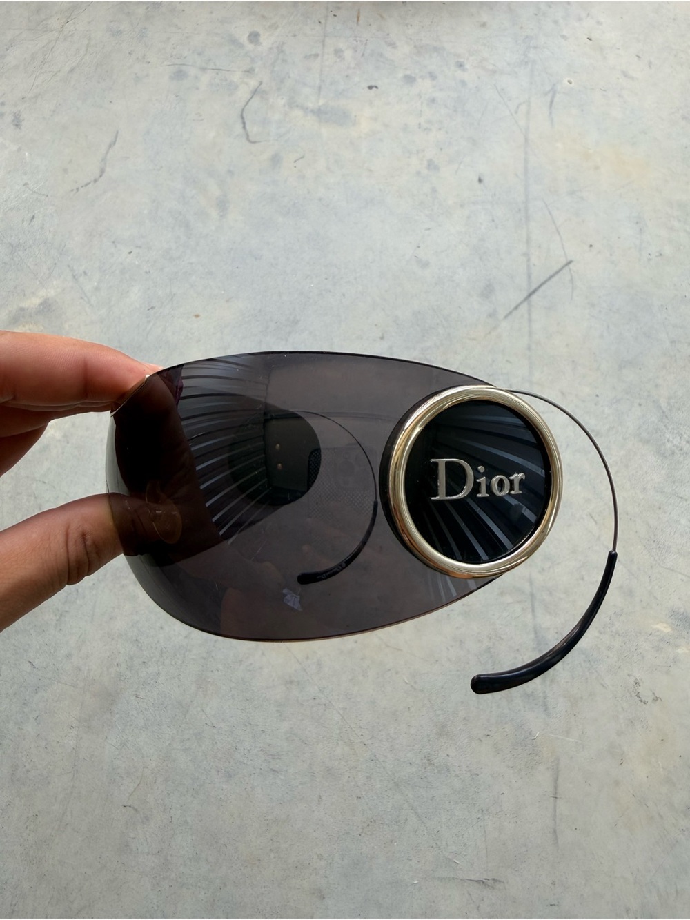 vintage dior sport 2 shield sunglasses